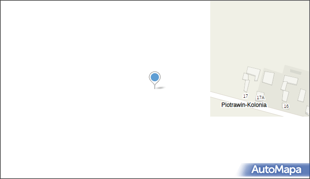 Piotrawin-Kolonia, Piotrawin-Kolonia, 19, mapa Piotrawin-Kolonia