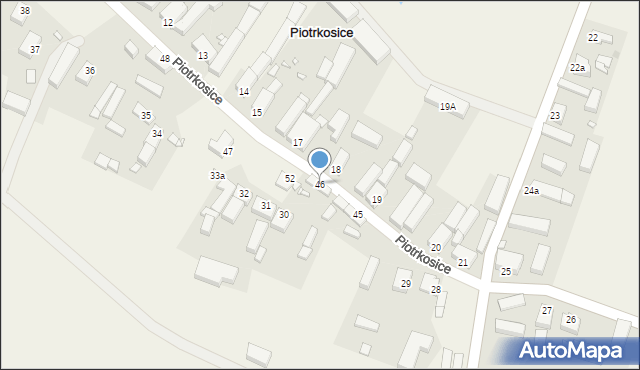 Piotrkosice, Piotrkosice, 46, mapa Piotrkosice