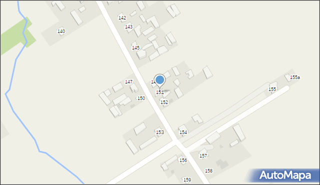 Piotrków Drugi, Piotrków Drugi, 151, mapa Piotrków Drugi