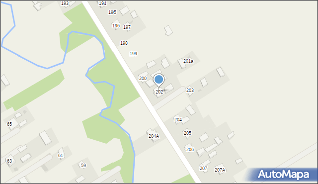 Piotrków Drugi, Piotrków Drugi, 202, mapa Piotrków Drugi