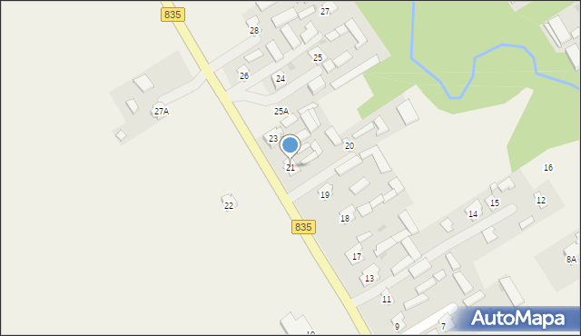 Piotrków Drugi, Piotrków Drugi, 21, mapa Piotrków Drugi