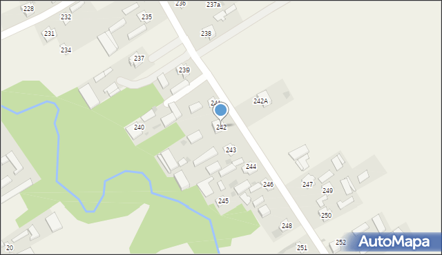Piotrków Drugi, Piotrków Drugi, 242, mapa Piotrków Drugi