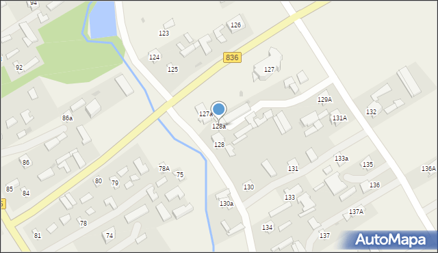 Piotrków Pierwszy, Piotrków Pierwszy, 128a, mapa Piotrków Pierwszy