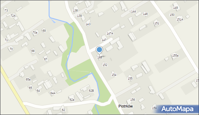 Piotrków Pierwszy, Piotrków Pierwszy, 148, mapa Piotrków Pierwszy