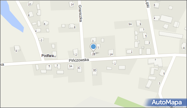 Piotrkowice, Pińczowska, 1B, mapa Piotrkowice