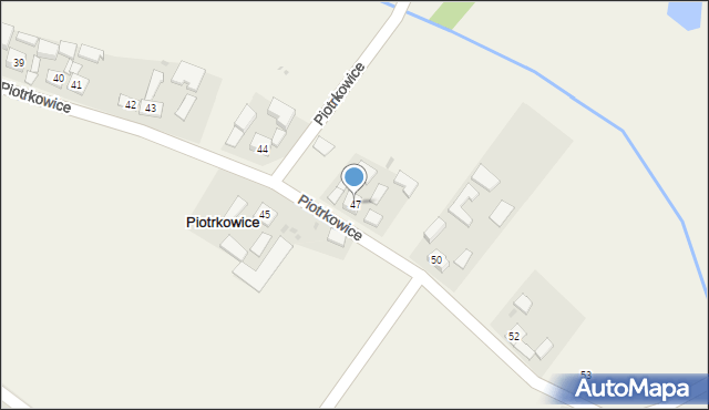 Piotrkowice, Piotrkowice, 47, mapa Piotrkowice