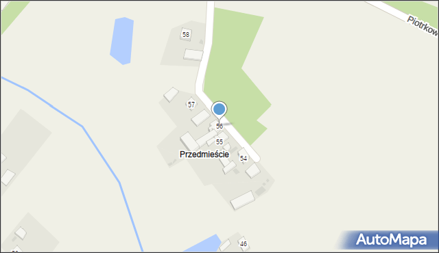 Piotrkowice, Piotrkowice, 56, mapa Piotrkowice