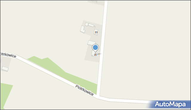 Piotrkowice, Piotrkowice, 90, mapa Piotrkowice