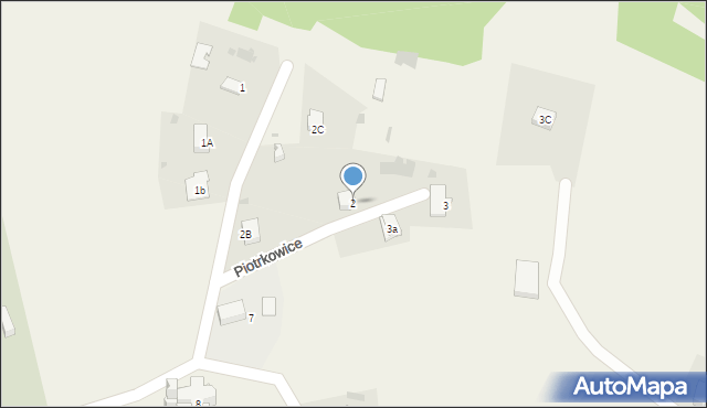 Piotrkowice, Piotrkowice, 2, mapa Piotrkowice