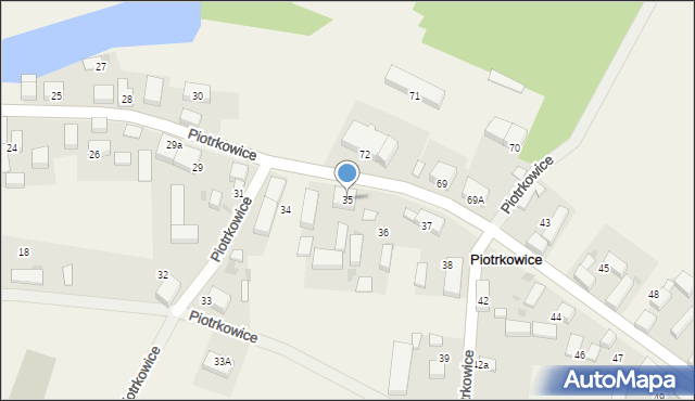 Piotrkowice, Piotrkowice, 35, mapa Piotrkowice