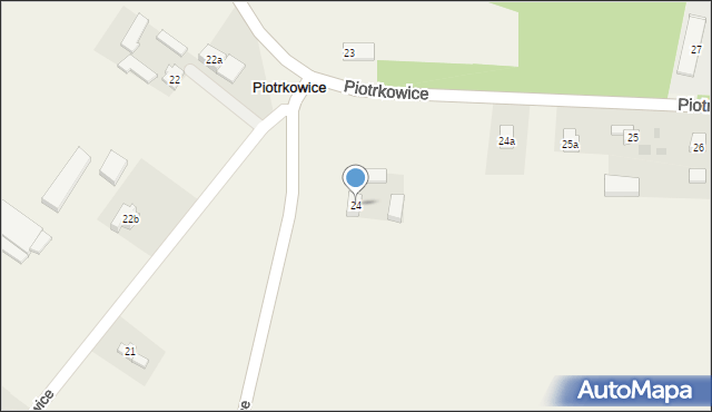 Piotrkowice, Piotrkowice, 24, mapa Piotrkowice