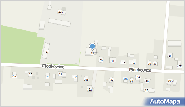 Piotrkowice, Piotrkowice, 29, mapa Piotrkowice