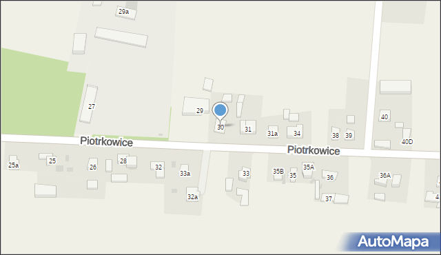 Piotrkowice, Piotrkowice, 30, mapa Piotrkowice