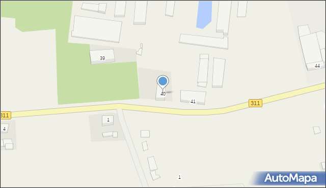 Piotrkowice, Piotrkowice, 40, mapa Piotrkowice