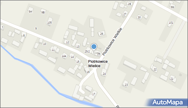 Piotrkowice Wielkie, Piotrkowice Wielkie, 25/4, mapa Piotrkowice Wielkie