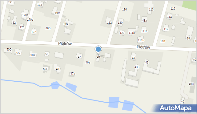 Piotrów, Piotrów, 46, mapa Piotrów