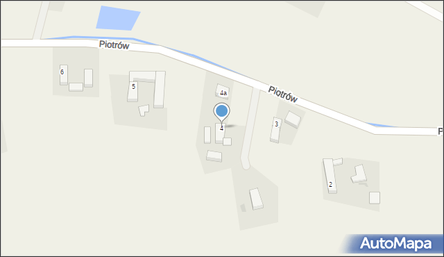 Piotrów, Piotrów, 4, mapa Piotrów