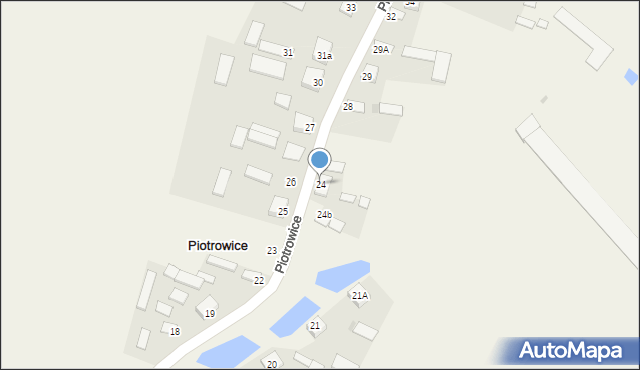 Piotrowice, Piotrowice, 24, mapa Piotrowice