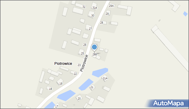 Piotrowice, Piotrowice, 24b, mapa Piotrowice