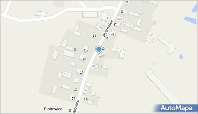 Piotrowice, Piotrowice, 29, mapa Piotrowice