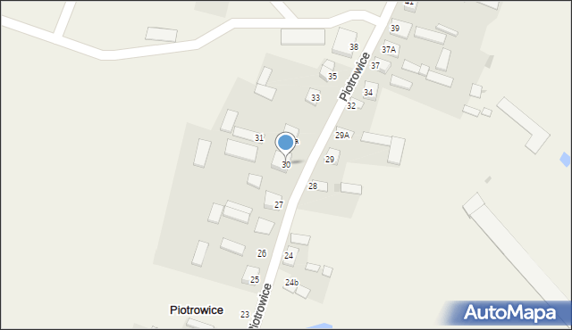 Piotrowice, Piotrowice, 30, mapa Piotrowice