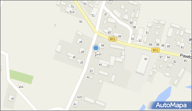 Piotrowice, Piotrowice, 47, mapa Piotrowice