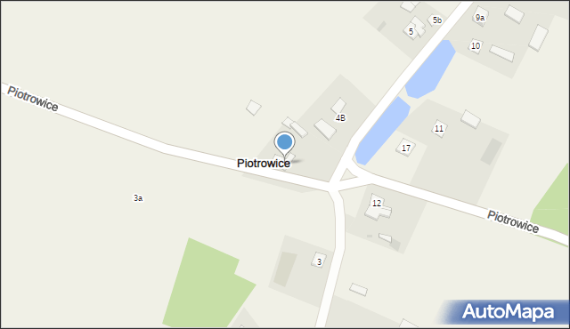 Piotrowice, Piotrowice, 4a, mapa Piotrowice