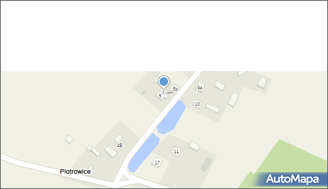 Piotrowice, Piotrowice, 5a, mapa Piotrowice