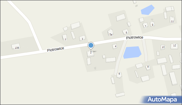 Piotrowice, Piotrowice, 2, mapa Piotrowice