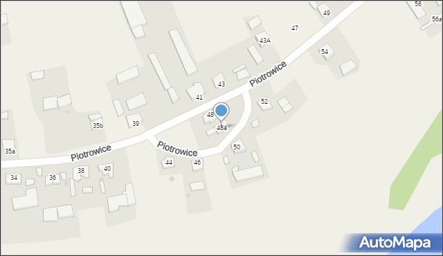 Piotrowice, Piotrowice, 48a, mapa Piotrowice
