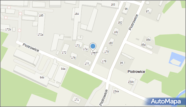 Piotrowice, Piotrowice, 175, mapa Piotrowice