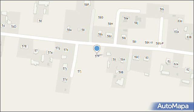 Piotrowice, Piotrowice, 57F, mapa Piotrowice