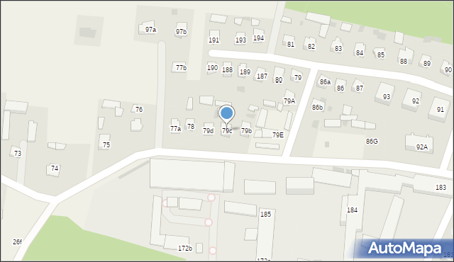 Piotrowice, Piotrowice, 79c, mapa Piotrowice