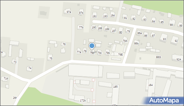 Piotrowice, Piotrowice, 79d, mapa Piotrowice