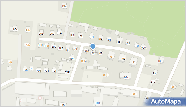 Piotrowice, Piotrowice, 86, mapa Piotrowice