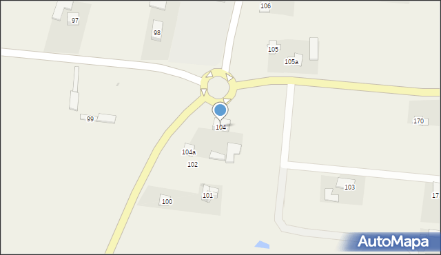 Piotrowice, Piotrowice, 104, mapa Piotrowice