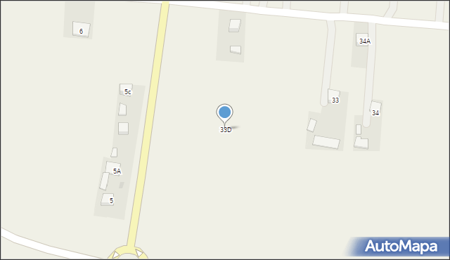 Piotrowice, Piotrowice, 33D, mapa Piotrowice