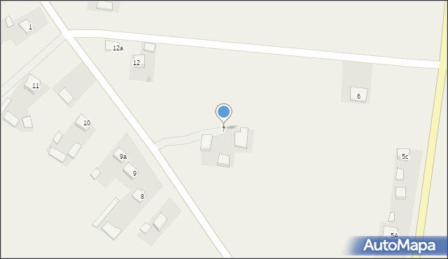 Piotrowice, Piotrowice, 7, mapa Piotrowice