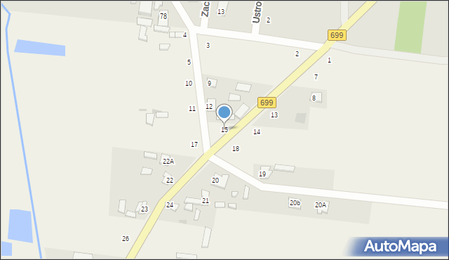 Piotrowice, Piotrowice, 15, mapa Piotrowice