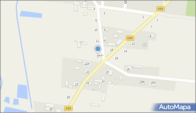 Piotrowice, Piotrowice, 17, mapa Piotrowice