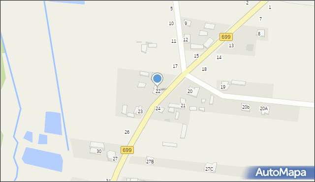 Piotrowice, Piotrowice, 22, mapa Piotrowice