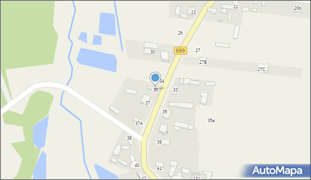 Piotrowice, Piotrowice, 36, mapa Piotrowice