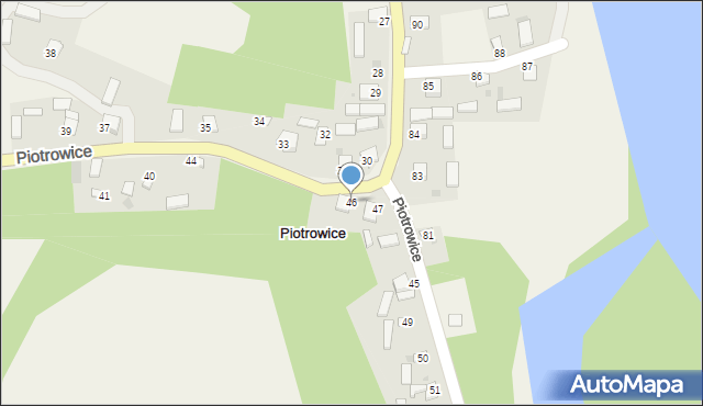 Piotrowice, Piotrowice, 46, mapa Piotrowice