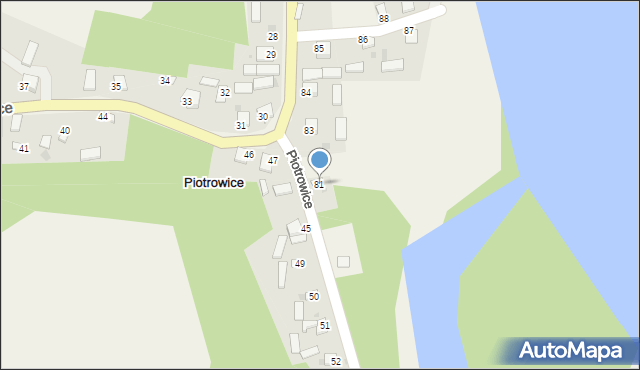 Piotrowice, Piotrowice, 81, mapa Piotrowice