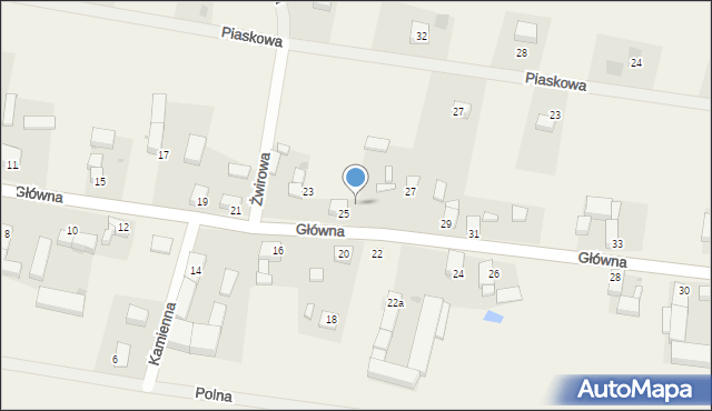 Piotrowice, Piotrowice, 13, mapa Piotrowice