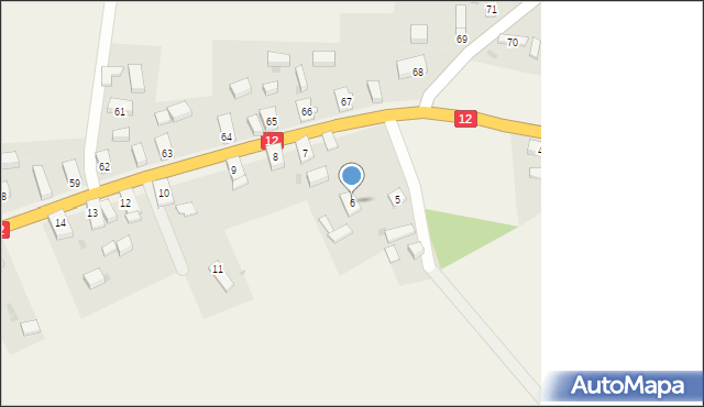 Piotrowice, Piotrowice, 6, mapa Piotrowice