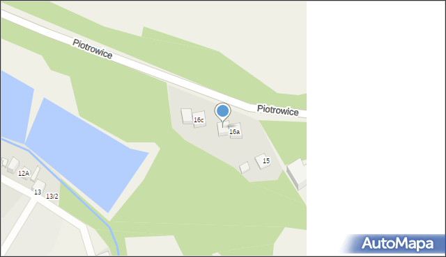 Piotrowice, Piotrowice, 16b, mapa Piotrowice