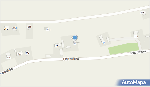 Piotrowice, Piotrowice, 26, mapa Piotrowice