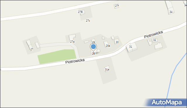 Piotrowice, Piotrowice, 28, mapa Piotrowice