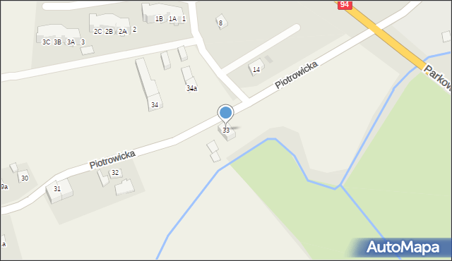 Piotrowice, Piotrowice, 33, mapa Piotrowice